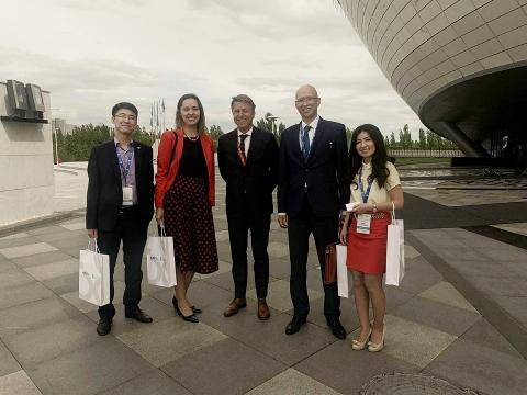 преподаватели и докторанты кафедры Международного права приняли участие в Конференции в рамках Astana Finance Days