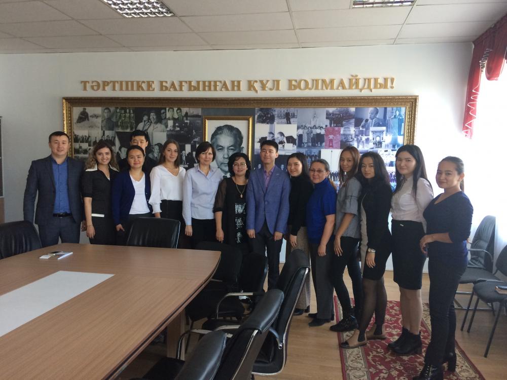 На юридическом факультете состоялся научный семинар на тему «Статус Каспийского моря: итоги Актауского саммита»