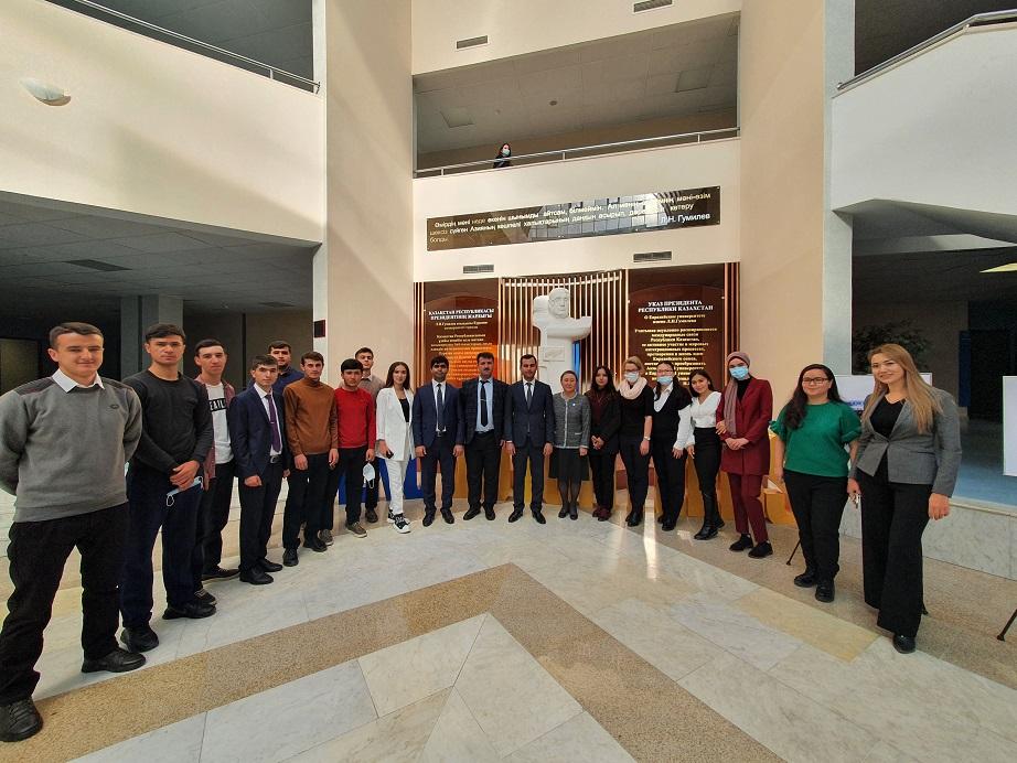Кафедру международного права посетила делегация из Академии государственного управления при Президенте Республики Таджикистан